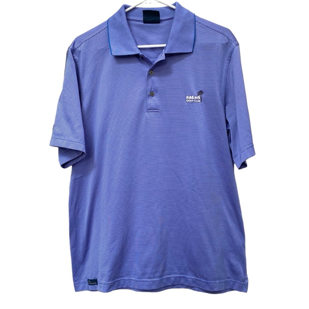 Palms Golf Club Polo Shirt Men's size M Embroidered Logo Cleveland Classics